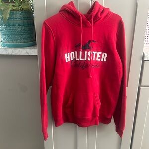 Red Hollister hoodie